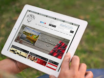 Reeder Web Design Website on iPad