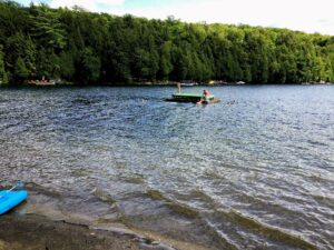 Swimming at Billie Bear Resort