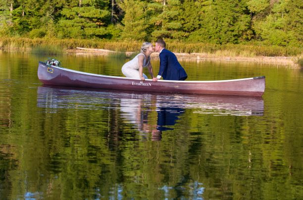 Romantic Canoe Photo