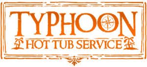 Typhoon Hot Tub Service Logo